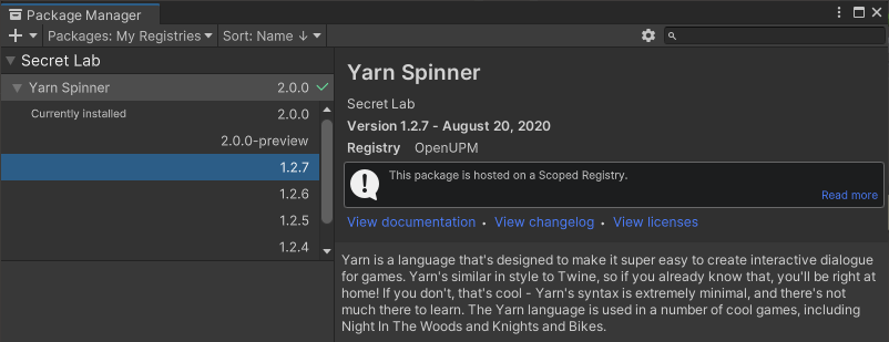 About Add-Ons - Yarn Spinner